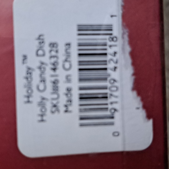 Lenox Holiday candy dish - Picture 3 of 3